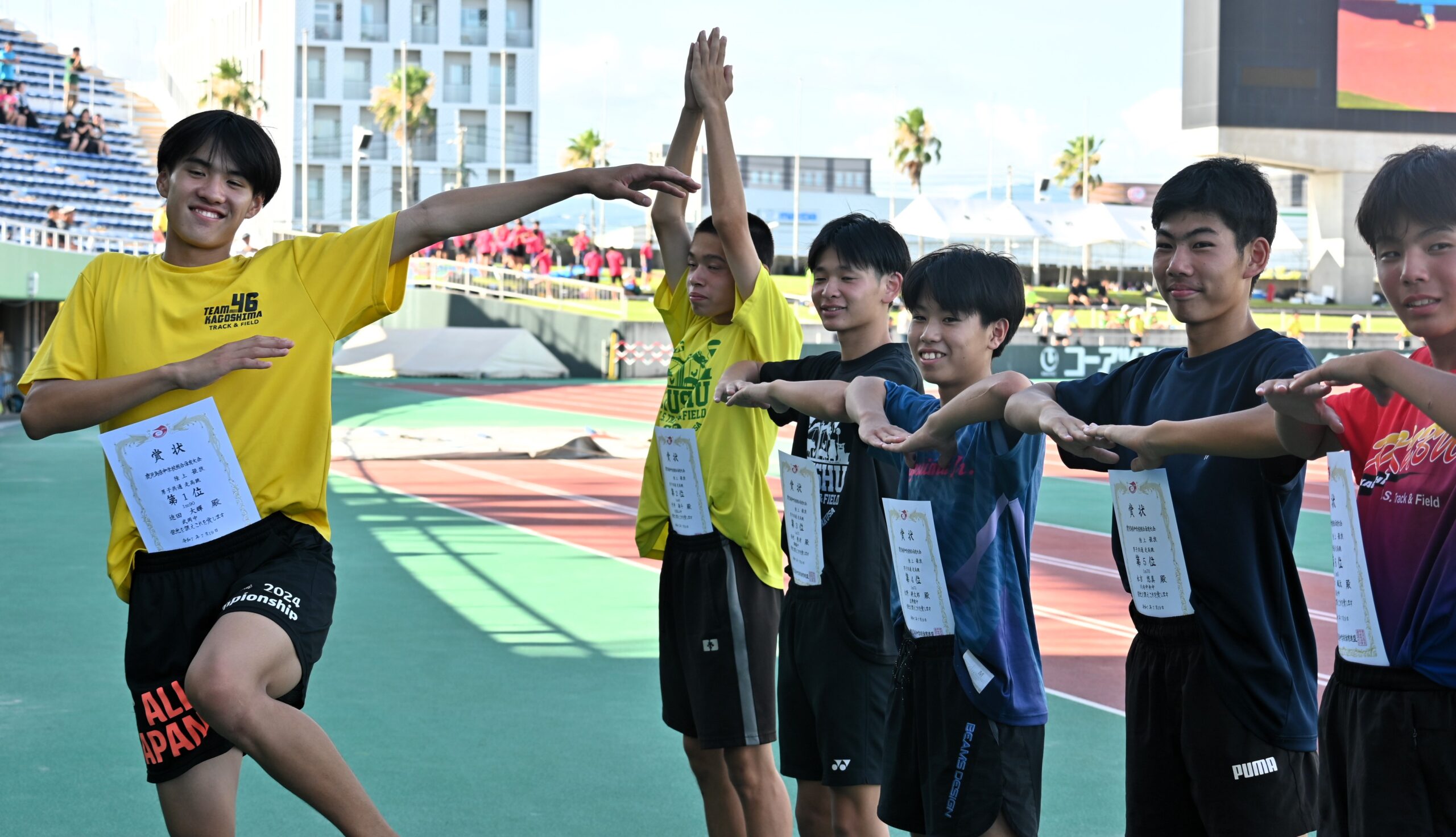 25年度鹿児島県中学総体陸上第1日 - スポーツ かごんま NEWS